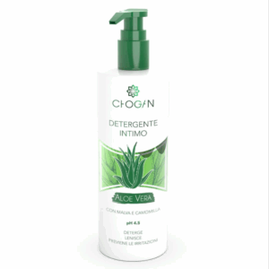 NETTOYANT INTIME ALOE VERA BIO AVEC MAUVE ET CAMOMILLE - 260 ML CHOGAN