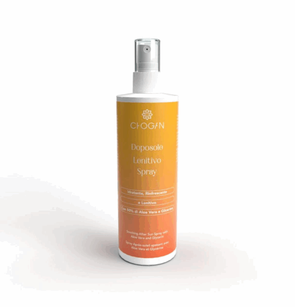 SPRAY APRÈS-SOLEIL APAISANT AVEC ALOE VERA ET GLYCÉRINE CHOGAN