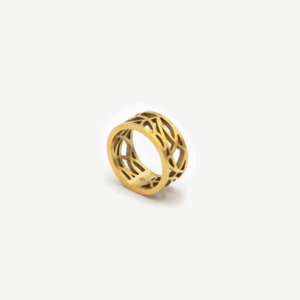 Bague « Celtic » plaquée or 18 carats CHOGAN
