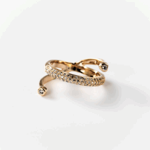 Bague funny plaquée or 24 carats CHOGAN
