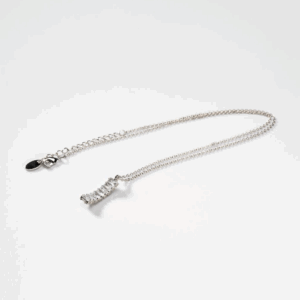 Parure symphonie de zircons en métal rhodié CHOGAN