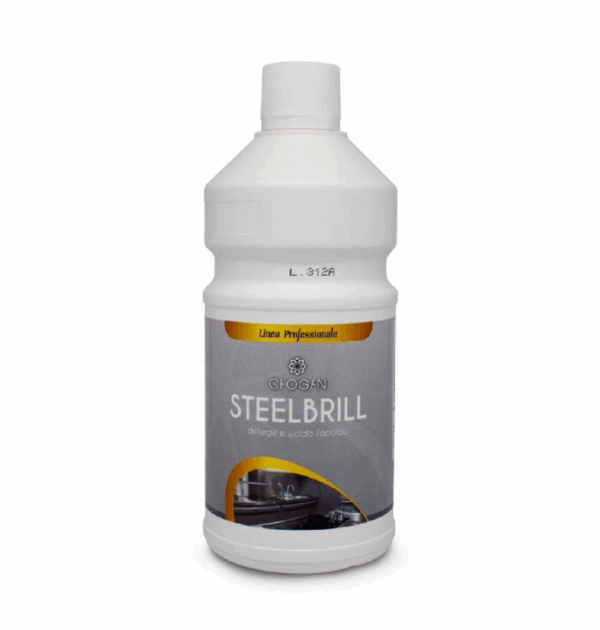 STEELBRILL DÉTERGENT POUR LE POLISSAGE DE L'ACIER - 750 ML CHOGAN