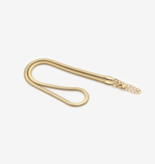 COLLIER « LITTLE VIPER » PLAQUÉ OR 18 CARATS CHOGAN