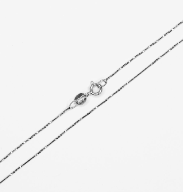 COLLIER EN ARGENT 42 CM CHOGAN