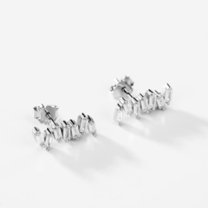 BOUCLES D'OREILLES PIERRES RECTANGULAIRES CHOGAN