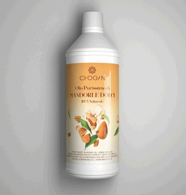 HUILE D'AMANDE DOUCE PURE ET 100% NATURELLE (1 LITRE) CHOGAN