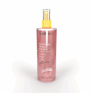 GLITTERAIN - PINK SHIMMER BODY SPRAY (PARFUM DE NOIX DE COCO) - 150 ML CHOGAN