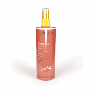 GLITTERAIN - GOLDEN SHIMMER BODY SPRAY (PARFUM DE MONOÏ ET DE LAIT) - 150 ML CHOGAN