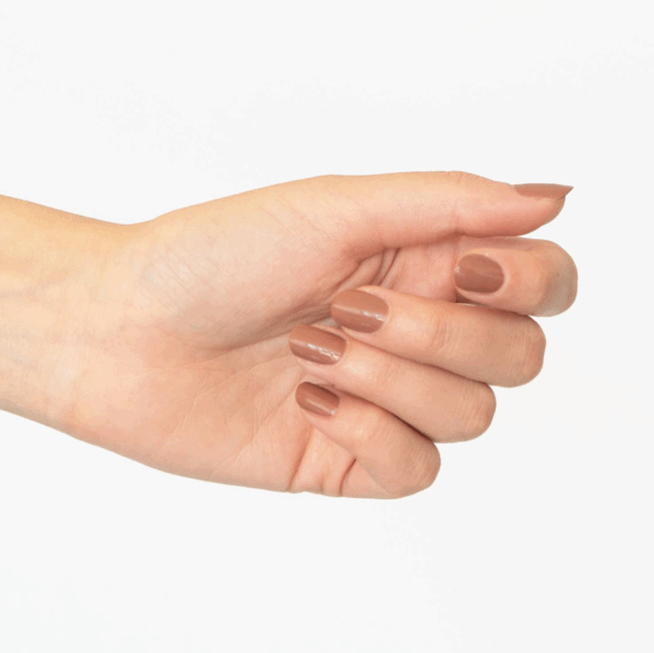 VERNIS À ONGLES « LIKE A GEL » | LIGHT BROWN 10 mL CHOGAN – Image 3