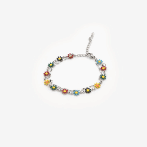 Bracelet « Rainbow Daisies» en acier inoxydable CHOGAN