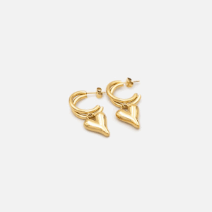Boucles d’oreilles « Lovely » plaquée or 18 carats CHOGAN